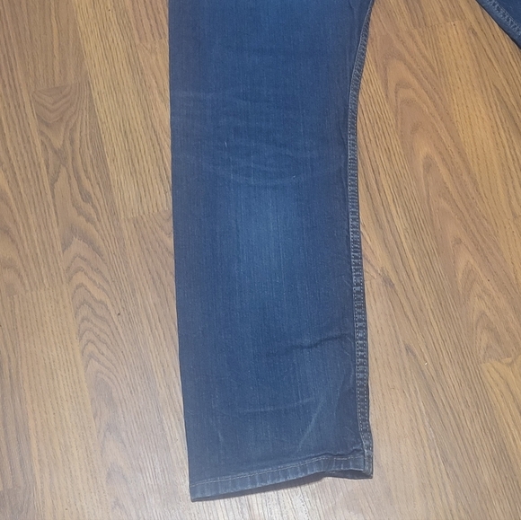 Levi's 502 Straight Leg Men's Blue Denim Jeans W34 L32 B66 - Picture 6 of 12